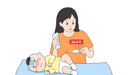 體溫38°C+，物理降溫要用溫毛巾還是冷毛巾？